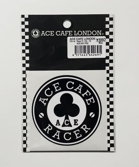ACE CAFE RACER デカール “RACER-CIRCLE 70” (N017DE)