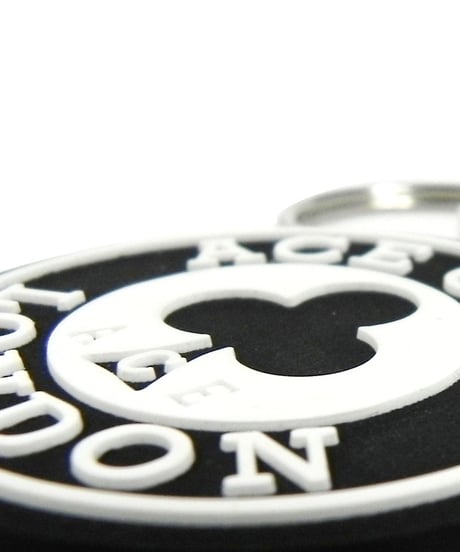 ACE CAFE LONDON サークルラバーキーホールダー(N005KY)