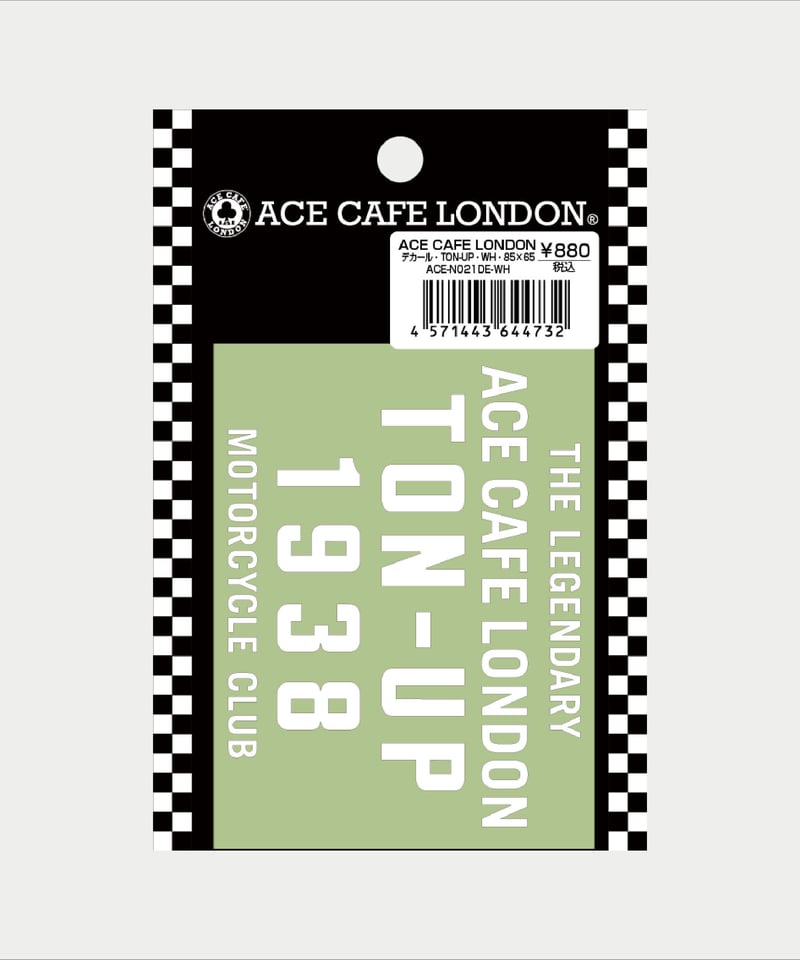 ACE CAFE LONDON デカール “TON-UP” (N021DE) | BevelG ACE CAFE LONDON デカール “TON-UP” (N021DE) | BevelG