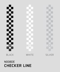 ACE CAFE LONDON デカール “CHECKER LINE” (N008DE)
