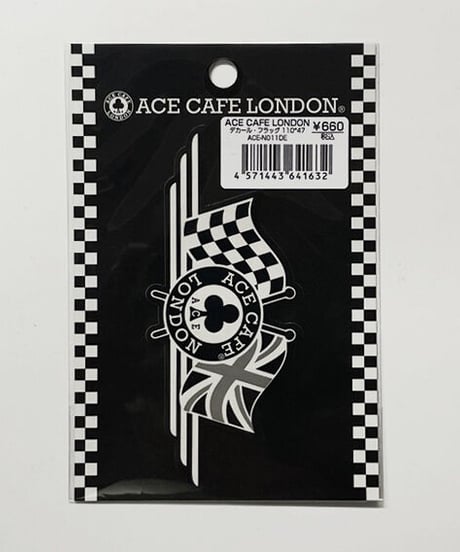 ACE CAFE LONDON デカール “FLAG” (N011DE)