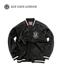 ACE CAFE LONDON スカジャン“LIVE TO RIDE” (AC001SJ-BK)