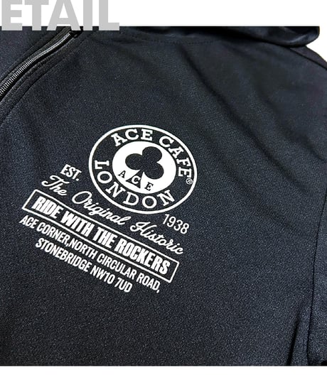 ACE CAFE LONDON DRYフーディ “  HISTORIC CIRCLE” (AC001DP)