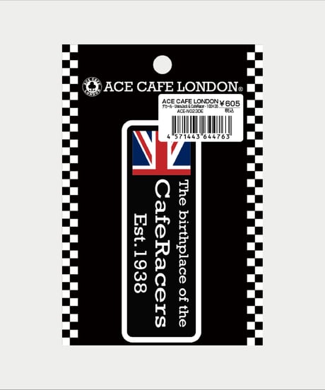 ACE CAFE LONDON デカール “UnionJack & CafeRacer” (N023DE)