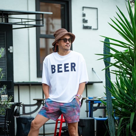 BEER × inthehouse リバーシブルTシャツ