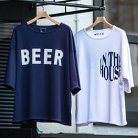 BEER × inthehouse リバーシブルTシャツ