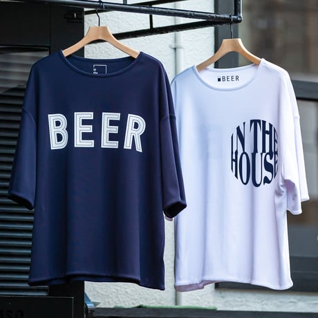 BEER × inthehouse リバーシブルTシャツ