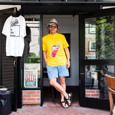 in the house ビアタップTシャツ