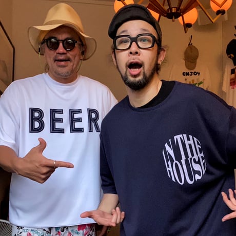 BEER × inthehouse リバーシブルTシャツ