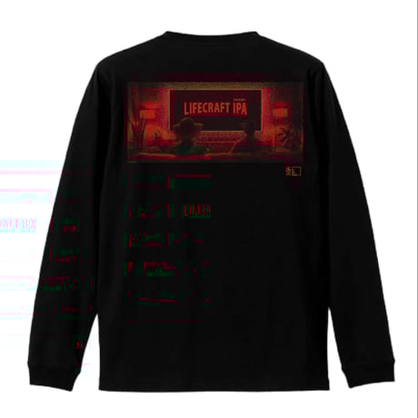 「 Lifecraft IPA 」- season1- ロングスリーブTシャツ
