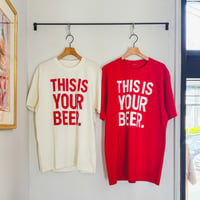 THIS IS YOUR BEER. Tシャツ （ Y.MARKET BREWING × in the house ）
