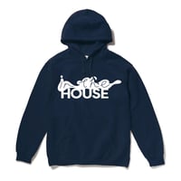 in the house オリジナルプルパーカー（ アメーバ柄 ）