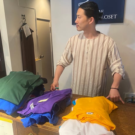 fenice closet × inthehouse 超ヘビーウェイト リメイク＆リサイズ ビッグシルエットTシャツ