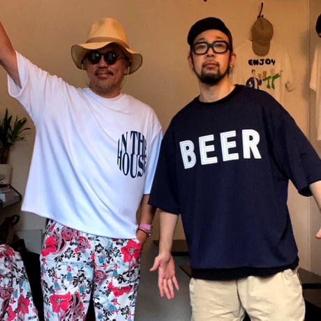 BEER × inthehouse リバーシブルTシャツ