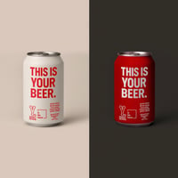 「 THIS IS YOUR BEER 」 Y.MARKET BREWING × in the house 20本×1set