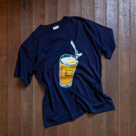 in the house ビアタップTシャツ
