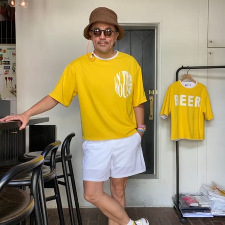 BEER × inthehouse リバーシブルTシャツ