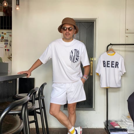 BEER × inthehouse リバーシブルTシャツ
