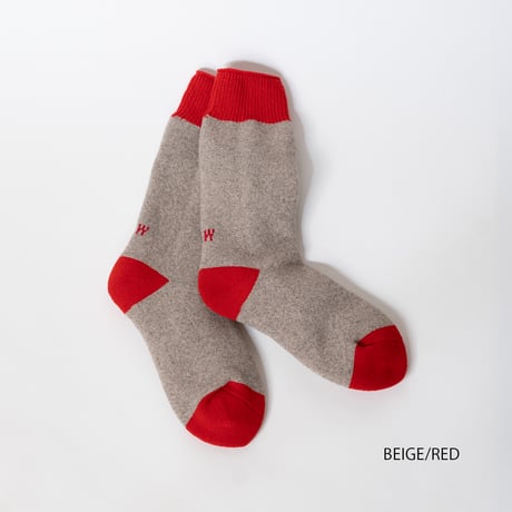COZY&WARM（コージー＆ウォーム）RECYCLED WOOL PILE ROOM SOCKS