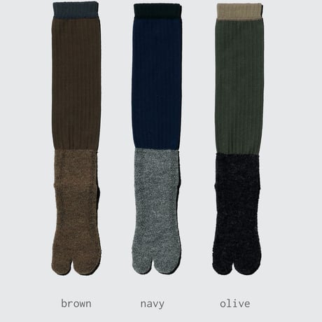 SYN:（シン）FISHING SOCKS  フィッシングソックス（ハイソックス丈／足袋）