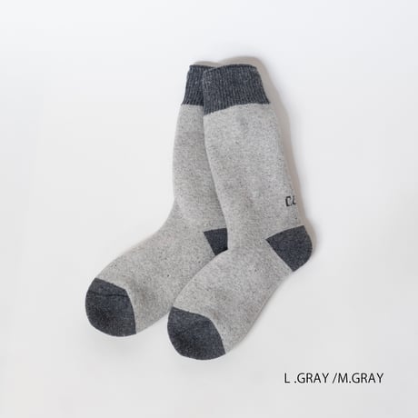 COZY&WARM（コージー＆ウォーム）RECYCLED WOOL PILE ROOM SOCKS