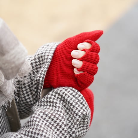 COZY&WARM（コージー＆ウォーム）2WAY FINGERLESS MITTENS