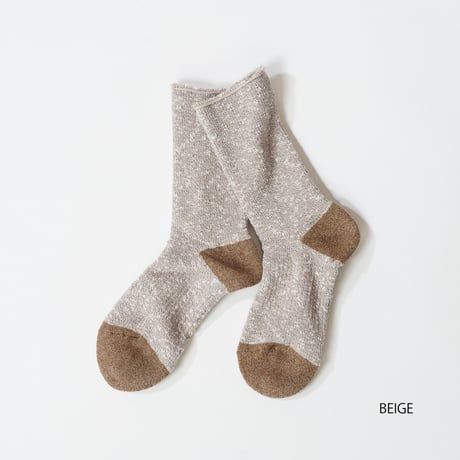 TO（トゥー）SLUB PILE SOCKS
