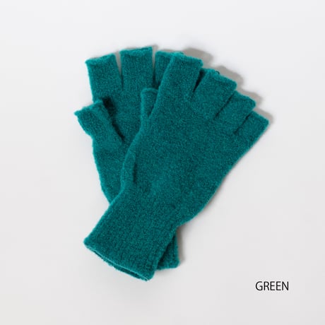 TO（トゥー）WOOL BOUCLE FINGERLESS GLOVES