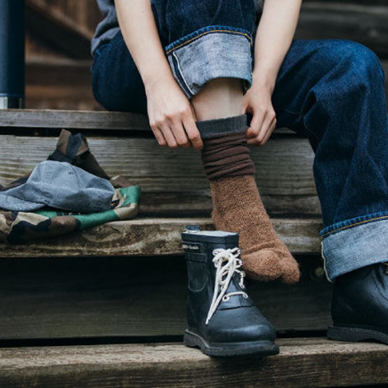 【新品未使用】COACH NEW YORK MENS CALF SOCKS2足組 SYN:（シン）FISHING SOCKS フィッシングソックス（ハイソックス