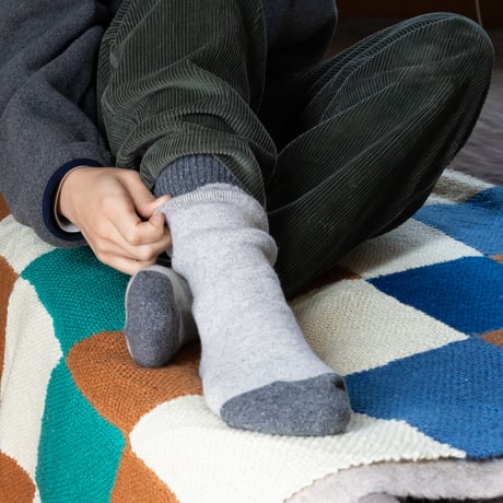 COZY&WARM（コージー＆ウォーム）RECYCLED WOOL PILE ROOM SOCKS