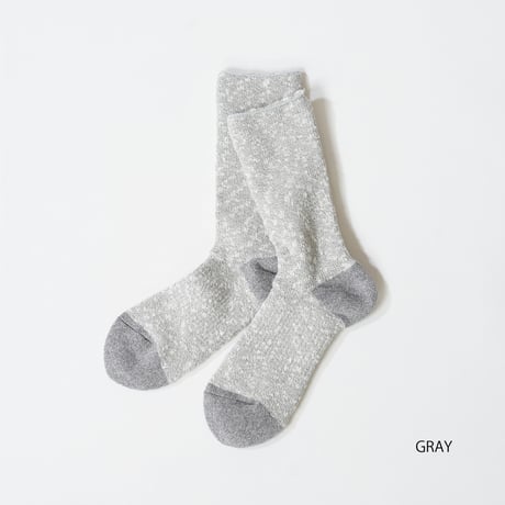 TO（トゥー）SLUB PILE SOCKS