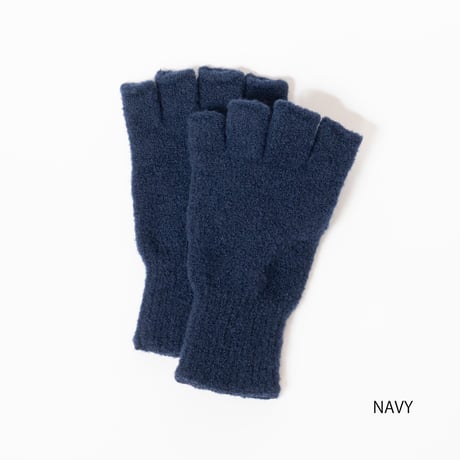 TO（トゥー）WOOL BOUCLE FINGERLESS GLOVES