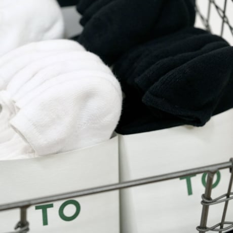 TO（トゥー） ANKLE PILE SOCKS ３P