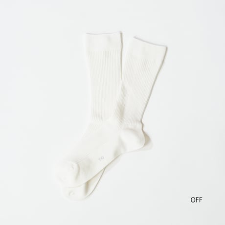 TO（トゥー）MERINO WOOL RIB SOCKS