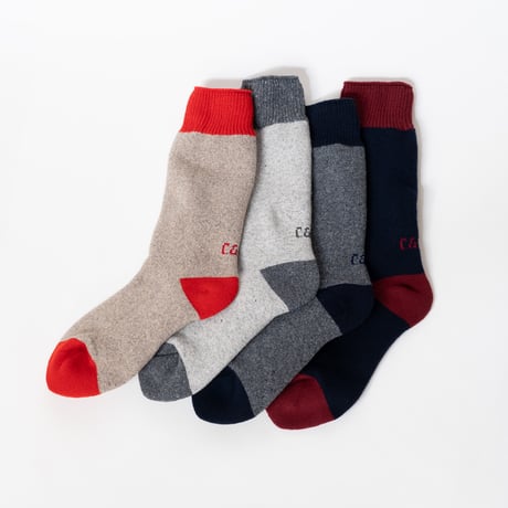 COZY&WARM（コージー＆ウォーム）RECYCLED WOOL PILE ROOM SOCKS