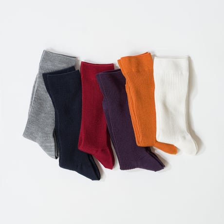 TO（トゥー）MERINO WOOL RIB SOCKS