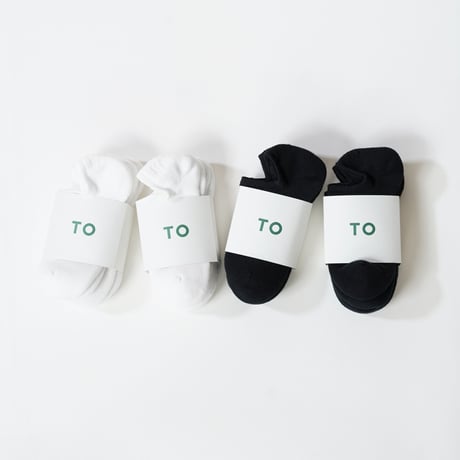 TO（トゥー） ANKLE PILE SOCKS ３P