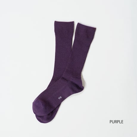 TO（トゥー）MERINO WOOL RIB SOCKS