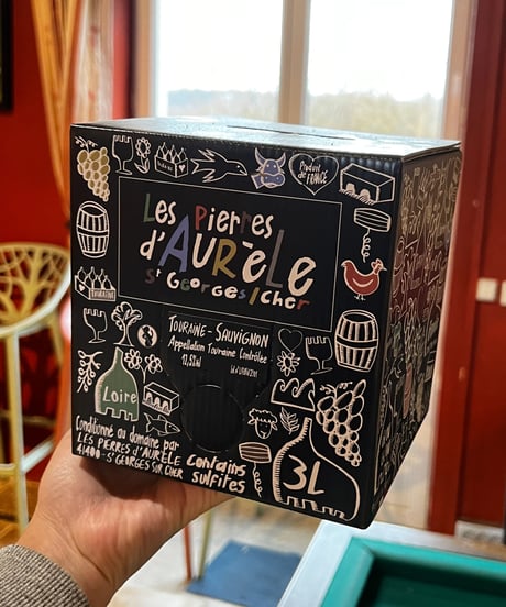 【ボトル４本分！】3L Bag in Box Touraine Sauvignon Blanc バックインボックス3L トゥーレーヌ ソーヴィニョン ブラン