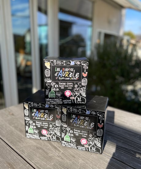 【ボトル４本分！】3L Bag in Box Touraine Gamay rouge バックインボックス3L トゥーレーヌ ガメイ ルージュ