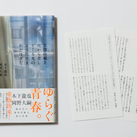 玄関の覗き穴から差してくる光のように生まれたはずだ　木下龍也、岡野大嗣　挟込小説：舞城王太郎