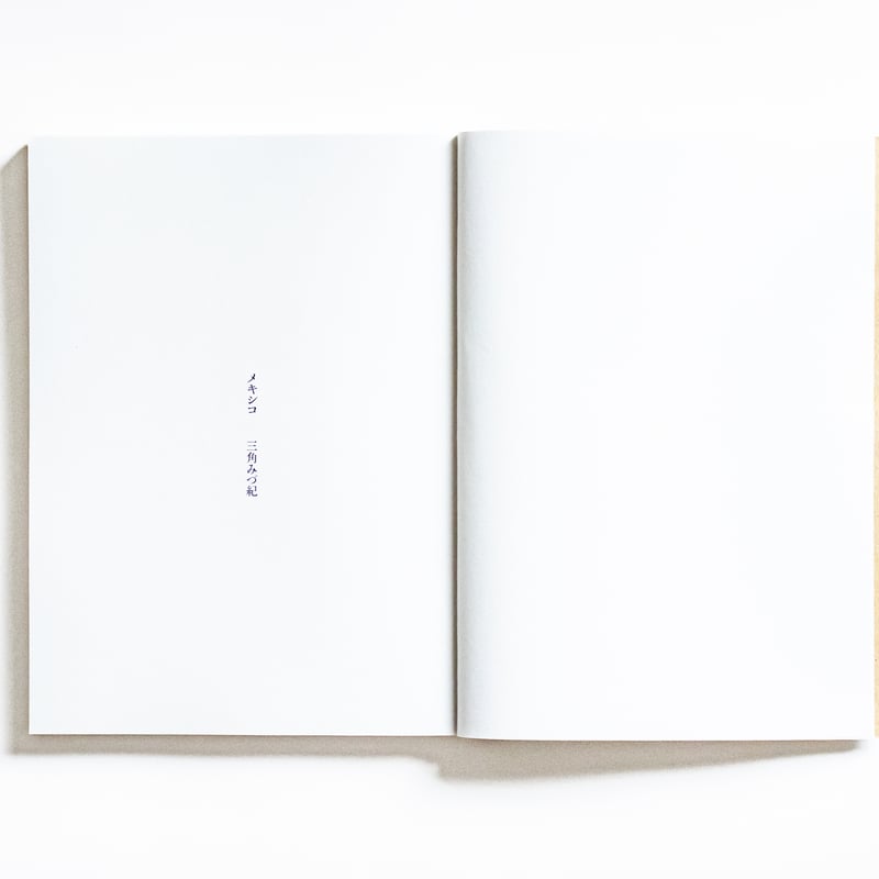 メキシコ 三角みづ紀 | ナナロク社の店