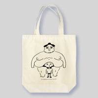 たぷの里トートバッグ　たぷの里と少年