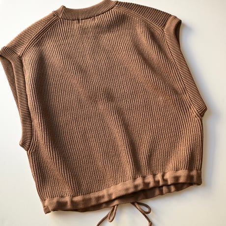 【unisex】soglia [ソリア] / BOUNDWOOL Adjust Vest