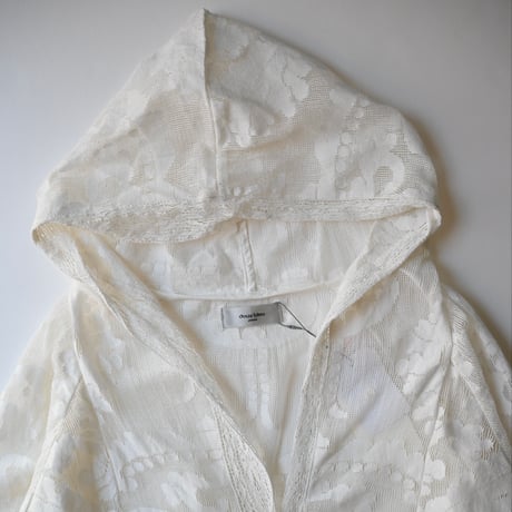 【women's】doux bleu [ドゥーブルー] / メッシュレースパーカー