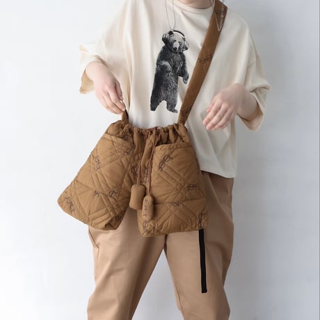 michirico [ミチリコ] / Quilting pants bag (Large)