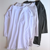【unisex】have a good day [ハブアグッドデイ] / Boat neck 3/4 tee