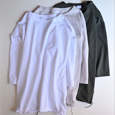 【unisex】have a good day [ハブアグッドデイ] / Boat neck 3/4 tee