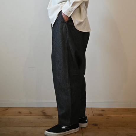 【unisex】have a good day [ハブアグッドデイ] / denim volume pants