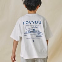 【kid's,unisex】FOV [フォブ] / フォブの湯 Tシャツ